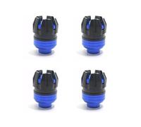 Équipement Protection Moto Lot de 2 ou 4 Protections universelles pour Suspension Avant, Cadre Coulissant, Protection antichute pour Moto et Scooter Protège-Moteur Moto(Blue 4pcs)