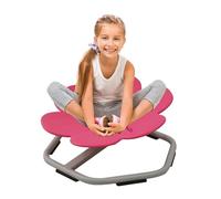 Équipement sensoriel pour enfants, chaise pivotante pour la coordination et l'équilibre, idéal pour les enfants de 3 à 12 ans, assis pour se tenir debout carrousel