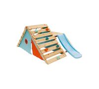 Plum- Centre de Jeu en Bois pour Tout-Petit, Cadre d'escalade, tobogg, 27203, Multicolore