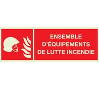 EQUIPEMENTS DE LUTTE CONTRE L'INCENDIE LUMIN. 330x120mm TALIAPLAST - 636112