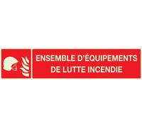 EQUIPEMENTS DE LUTTE CONTRE L'INCENDIE LUMIN. 330x75mm TALIAPLAST - 635112