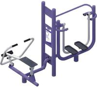 Équipements de sport de rue Stepper Barres de traction Barres à dips Stations de musculation Presse à jambes