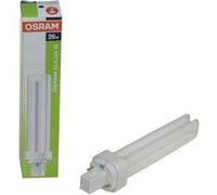 Osram Ampoule compacte fluorescente Dulux D G24d 830 blanc chaud 26W