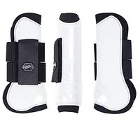 Equipride Bottes de tendon pour cheval 14 Couleurs incroyables Taille Shetland - poney - complet (Shetland, Blanc)