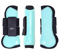 Equipride Bottes TENDON pour cheval 14 couleurs incroyables Taille Shetland - Pony - Full (Shetalnd, vert glacier)