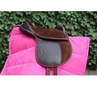 Equipride Cub Selle pour poney Shetland Tour de poitrine et étriers inclus, marron