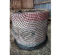 Equipride Filet à foin rond avec petits trous et balles de 1,8 m (noir)