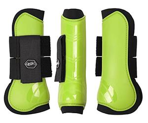 Equipride Tendon Bottes cheval 14 couleurs incroyables Shetland - Pony - Full (pony, citron vert)