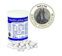 Equipur Vetripharm Tablettes Biotin Plus - 200 g - Complément alimentaire pour chevaux - Peut être utile pour un soin optimal du sabot, de la peau et des cheveux du cheval