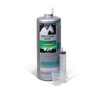EQUISTRO® Mega Base Junior | Complément Alimentaire pour Chevaux | pour Un apport équilibré en nutriments aux poulains en Croissance | 1 l