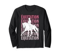 équitation Cheval Chevaux Chevalier Fille Femme ritro Manche Longue
