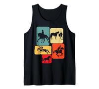 équitation Cheval Chevaux Chevalier Fille garçon ritro Débardeur