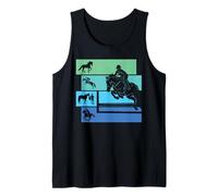 équitation Cheval Chevaux Chevalier Fille garçon ritro Débardeur