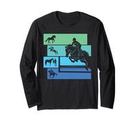 équitation Cheval Chevaux Chevalier Fille garçon ritro Manche Longue