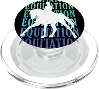équitation Cheval Chevaux Chevalier Fille garçon ritro PopSockets PopGrip pour MagSafe