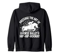 Équitation DRessage Horse Ballet Horse Rider Sweat à Capuche