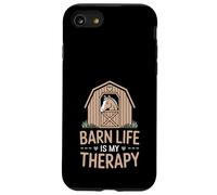 Équitation pour Amoureux des Chevaux - La Vie est ma thérapie Coque pour iPhone SE (2020) / 7/8