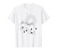 Équitation sur Un Sentier de Montagne T-Shirt