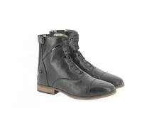 EQUITHÉME Bottines ondulées à lacets noir 43