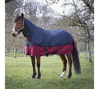 EQUITHEME Chemise Combo Tyrex New 1200D - Couleurs - Marine/Bordeaux, Taille Couvertures - 5.9