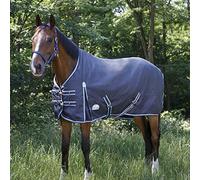 EQUITHEME Couverture Tyrex 1200D - 300G - Couleurs - Gris/Bleu, Taille Couvertures - 5.3