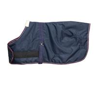 Equithème Tyrex 1200D Couverture pour poulain 220g - bleu marine/bordeaux, S