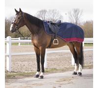 Equithème TYREX 1200D Couvre-reins - marine/bordeaux