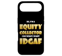 Equity Collector IDGAF Meme Stock Equities Traders Investor Coque pour iPhone Air