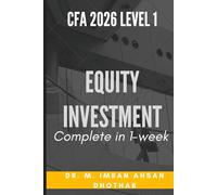 Equity Investments for CFA level 1: Complete Equity Investments in just 1 week