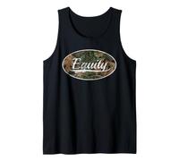 Equity Social Justice Vintage Camouflage Graphic Débardeur