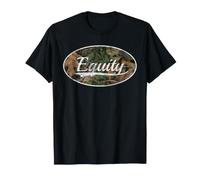 Equity Social Justice Vintage Camouflage Graphic T-Shirt