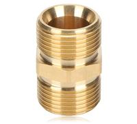 equlup Adaptateur de Lave-Glace M22, Adaptateur de pulvérisateur 14 mm / 0,6 Pouce en Laiton du Tuyau de File de File mâle métrique Coupleur pour Tuyau et pulvérisateur pour nettoyant à