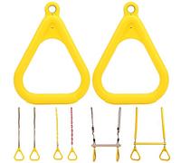 equlup Anneau de Traction pour Enfants, 80 kg, Charge de 80 kg, Exercices de Marche pour Enfants, Assistant Debout, Anneau de Suspension en Plastique, équipement de Fitness pour