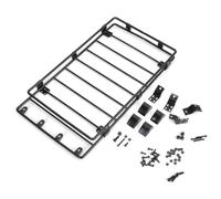 equlup Barres de Toit pour Voiture télécommandée, Porte-Bagages en métal Plateau de Toit Universel Haute Simulation pour modèles réduits de Voitures télécommandées LC80