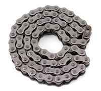 equlup Chaîne de Moto 428H, 80 maillons, chaîne d'entraînement Robuste, chaîne de Remplacement en Acier pour Moto, ATV, Tout-Terrain, Go Kart