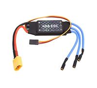 equlup Contrôleur sans balais 40A, 5V 3A 2S à 4S Lipo, Moteur Banane doré 3,5mm Prise d'alimentation mâle XT60 contrôleur sans balais pour Avion à voilure Fixe RC, Petit quadrirotor