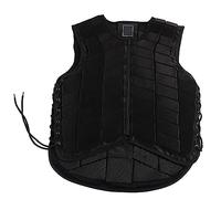 equlup Gilet équestre, Professionnel de Protection de la sécurité rembourré Zipper Protector Gear Gilet Confortable réglable Respirant Body Wearing Tissu pour Adultes équitation (XL)