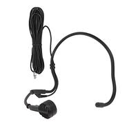 equlup Microphone à Crochet d'oreille de 6,35 mm, Ergonomique et Dynamique, Casque Filaire de 16,4 Pieds, Microphone à Crochet d'oreille Portable Suspendu pour Haut-parleurs de karaoké,