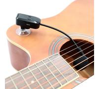 equlup Microphone d'instrument sans Fil, système de Micro 2,4 G, système émetteur-récepteur, câble d'amplificateur Vocal Universel réglable à 360 ° pour Guitare, Violon, accordéon
