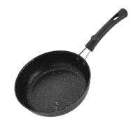 equlup Pan à frire sans bâton, Maifan Stone Omelette Fry Pans Pan d'oeuf Omelette Stone Chercheur Steak Maison Steak avec poignée pour poêle à gaz de cuisinière à induction (20 cm)