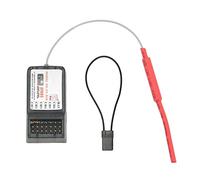 equlup Récepteur FS R6B RC, 2,4g 6 canaux 4.5W 6V DC 1024 RF RC Récepteur pour Flysky i6 i10 Th9x FS CT6B T6 Aircraft Helicopter Transverter Remplacement