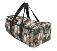 equlup Sac de Rangement pour Bateau d'appât de pêche, Sac à Main à bandoulière avec poignée 60x30x20cm/24x12x8in, étui de Transport pour matériel de pêche, pour Le Camping et la pêche (Camouflage)