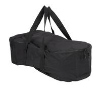 equlup Sac de Rangement pour Bateau d'appât de pêche, Sac à Main à bandoulière avec poignée 60x30x20cm/24x12x8in, étui de Transport pour matériel de pêche, pour Le Camping et la pêche (Noir)