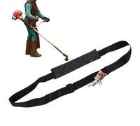 equlup Sangle de Harnais de débroussailleuse, Sangles de souffleur en Nylon, Ceinture de Harnais d'épaule Simple, Remplacement de Bande de Tondeuse Universelle avec Crochet de Transport