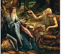 EQVRDCUW Peinture à L'huile Moderne Toile Mur Peinture sur Toile Art Détail de St Paul du retable d'Issenheim par Matthias Grünewald Poster Reproduction Toile pour la Décoration Murale 60x90cm