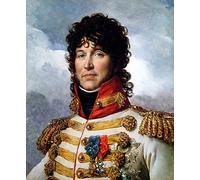 EQVRDCUW Peinture à L'huile Moderne Toile Mur Peinture sur Toile Art Joachim Murat by Baron François Pascal Simon Gérard Poster Reproduction Toile pour la Décoration Murale 60x90cm
