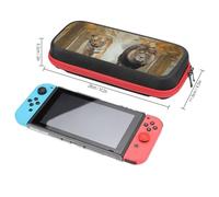 EQWKZRPYM Pochette De Transport Nintendo Switch 2 Forest, Tiger, Lionavec Housse Anti-EauOne Size
