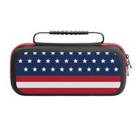 EQWKZRPYM Pochette De Transport Nintendo Switch 2 The Stars on The American Flag are Red, White and Blueavec Housse Anti-EauOne Size