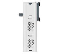 EQWQSIXD Filtre électrique ABS 4 en 1 pour aquarium - Ventouse antidérapante - Étanche - Silencieux - Pompe de circulation d'eau - Accessoires 15 W