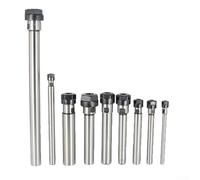 ER Collet Extension Tige Droite Tige Outil Support pour Tour CNC Fraisage à Cavité Profonde, Mandrin 40CrMnTi en Alliage d'Acier à Tige D'usinage Haute ER8A ER11A ER16A ER20A Pour Terre (C20-ER16A)